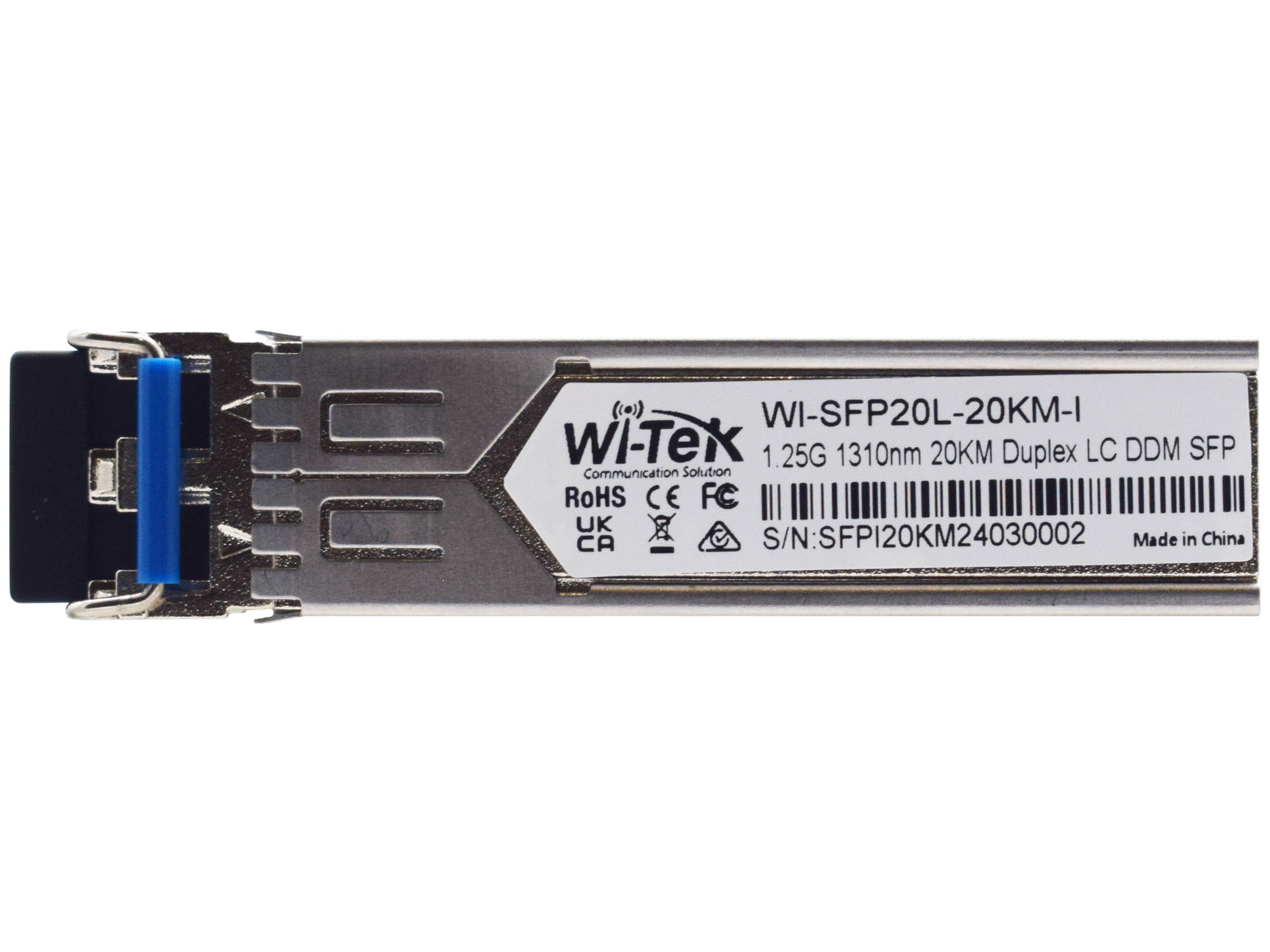 Оптический модуль Wi-Tek WI-SFP20L-20KM-I